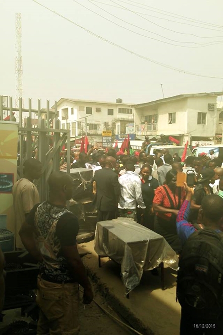 Pro Biafra Agitators Take Over Lagos In Massive Protest For Nnamdi Kanu