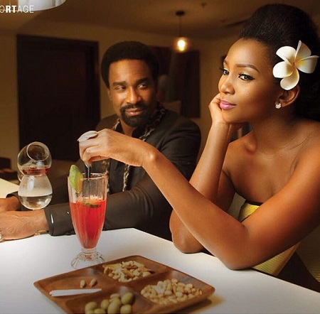 Too Cute Genevieve Nnaji and Road To Yesterday Co Star Oris