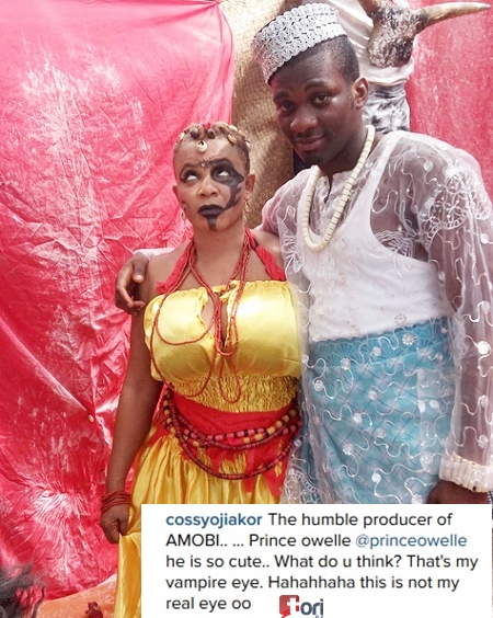 Boobs Queen Cossy Orjiakor Is A Fierce River Goddess In Bts Photos Of