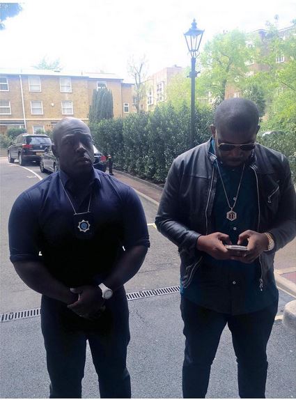 Strong Man! Don Jazzy Flaunts His London Bodyguard on Instagram (Photo)