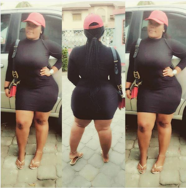 Meet The Thick Igbo Girl Causing Commotion On Instagram With Her Massive Hips And Bum Photos