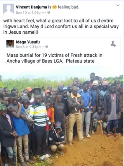 So Sad:- Mass Burial Of 19 People Killed In Fresh Fulani Herdsmen ...