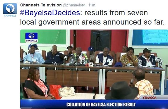 Bayelsadecides Gov Dickson Wins In 6 More Lgas As Inec Awaits Only Southern Ijaw Results