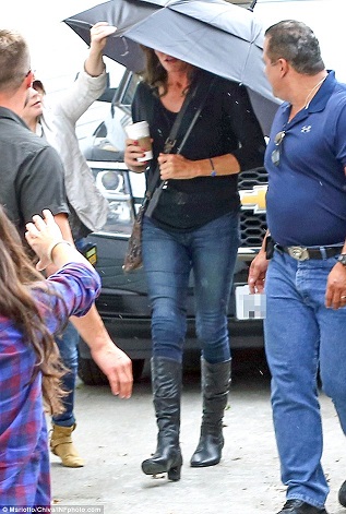 Caitlyn Jenner Steps Out In High boots As She Makes First Public Appearance