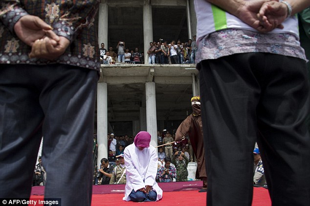 See Photos Of Men And Women Publicly Flogged For Pre Marital Sex And Other Sexual Offences