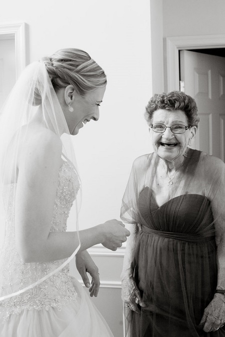 Amazing Bride Picks Her 89 Year Old Grandmother To Be Her Bridesmaid At Her Wedding Photos