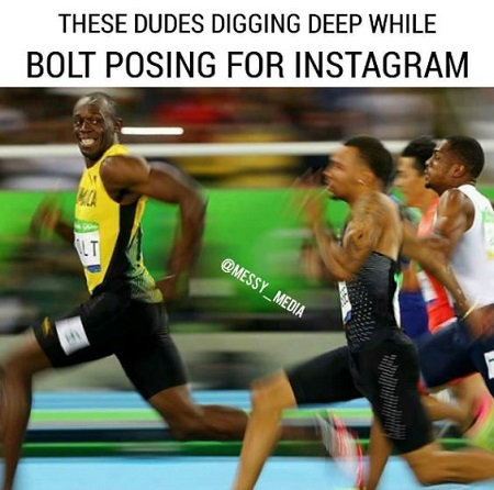 See the Hilarious Memes of World Fastest Man, Usain Bolt that Are ...