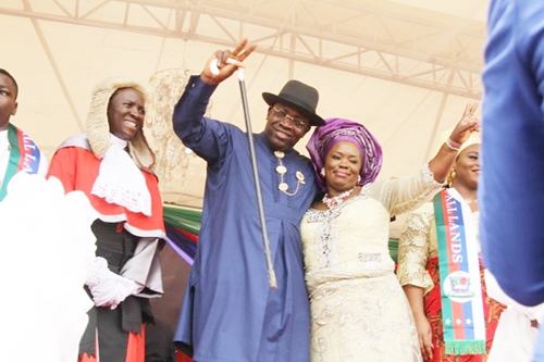 Bayelsa State Governor, Seriake Dickson Sworn-in For A Second Term In ...