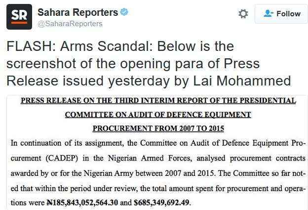 Why Buratai, Danbazau Were Not Indicted - Presidency Talks On Arms Deal ...