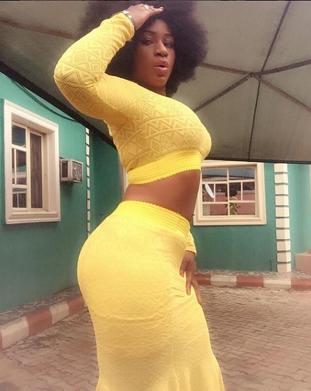 Waist Of Fire Fast Rising Nollywood Actress Breaks Internet With