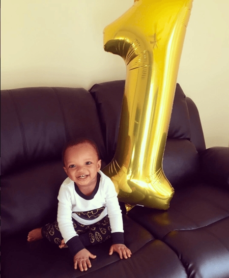 Cuteness Overload! Wizkid's Second Son, Ayo Balogun Jnr Celebrates 1st ...