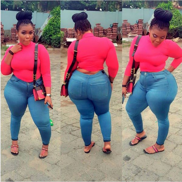 Meet The Thick Igbo Girl Causing Commotion On Instagram With Her Massive Hips And Bum Photos
