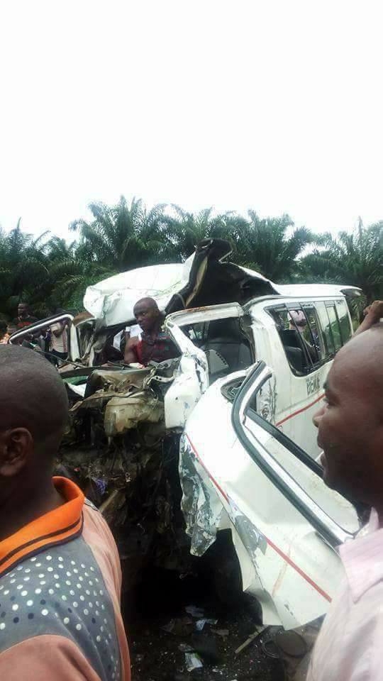 Tears! See The Four People Crushed To Death In A Fatal Road Accident 