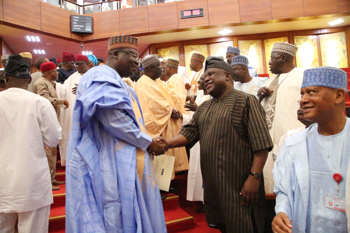 Nigerian Senate Resumes Plenary After Annual Recess Goes Into Closed Door Session Photos