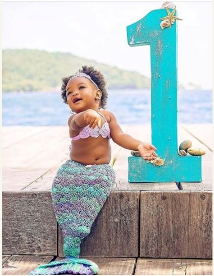 One year old mermaid on sale outfit