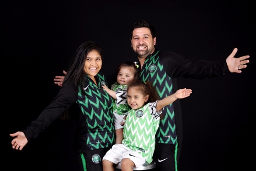 Photos Of White Foreigners Proudly Rocking The New Super Eagles