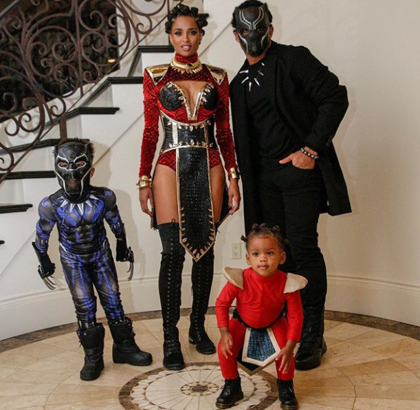 Wakanda Family Singer, Ciara & Family Are Black Panther Superheroes In