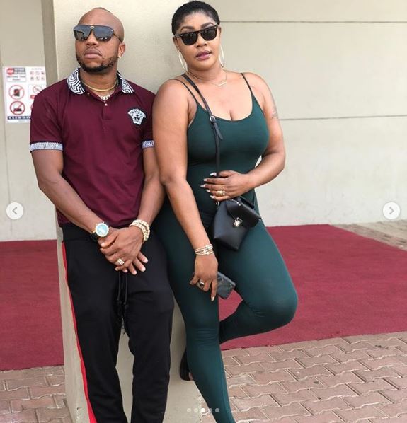 Nollywood Actors, Charles Okocha And Angela Okorie In Loved Up Pictures