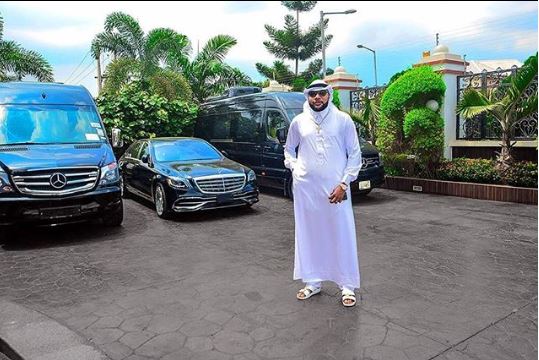 Billionaire E Money Shows Off His Car Garage At His Expensive