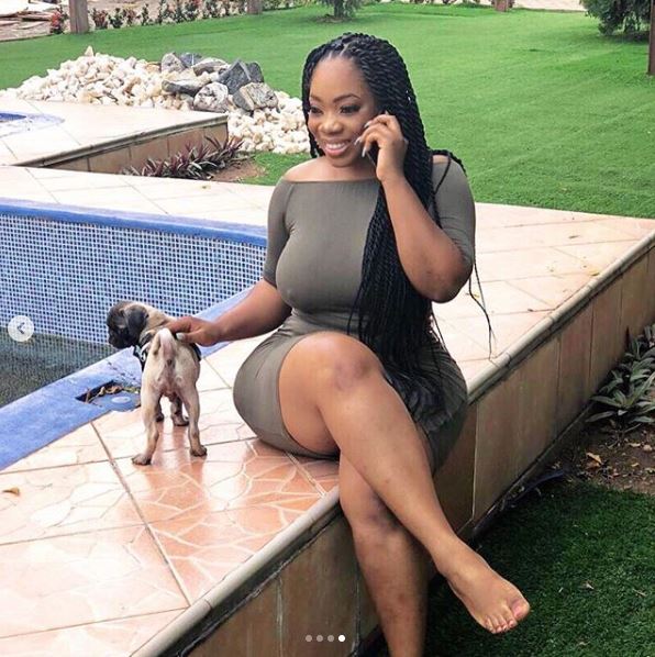 Controversial Actress Moesha Boduong Abandons Her Bra In Sultry Photos