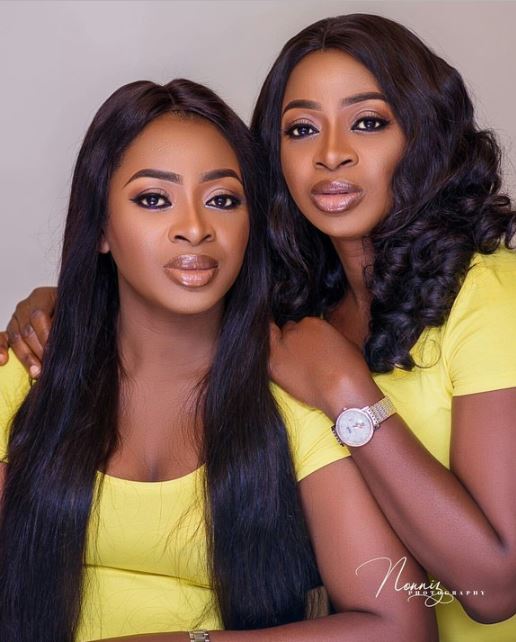 Aneke Twins, Chidiebere And Chidinma Share Beautiful Make-up Pictures