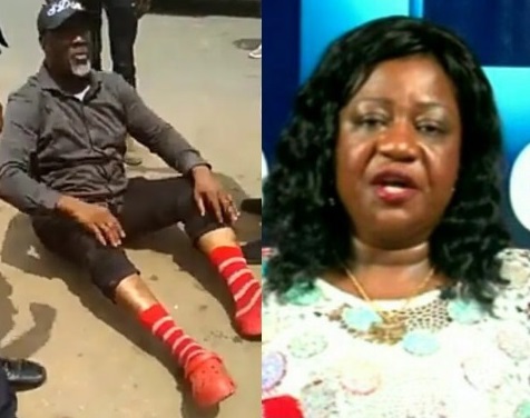 Dino Melaye and Lauretta Onochie