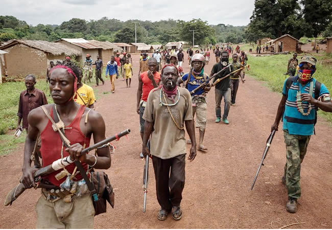 Fight between militiamen and traders in Central African Republic