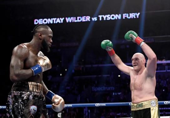 Deontay Wilder and Tyson Fury