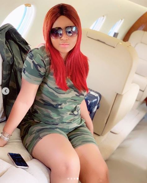 Image result for REGINA DANIELS PRIVATE JET