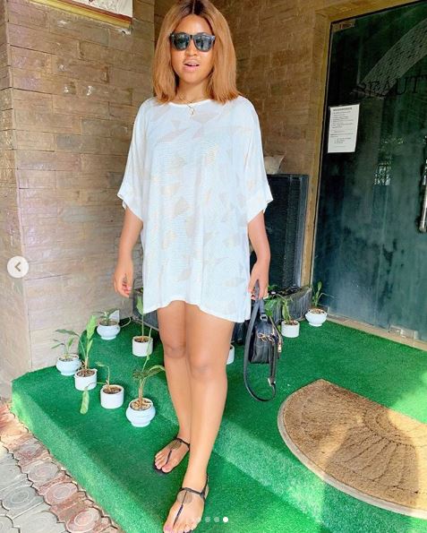 Too Much Sauce: Regina Daniels Flaunts Fresh Legs In New Photos