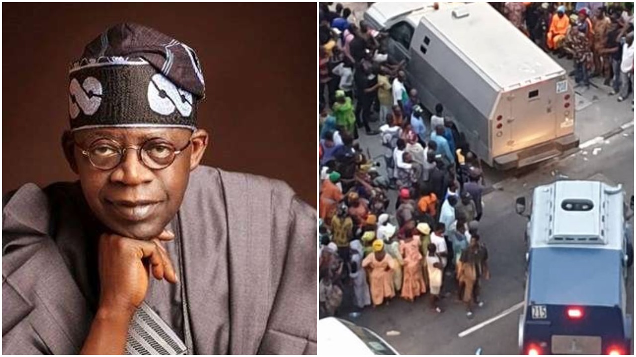 Bola Tinubu and his bullion vans