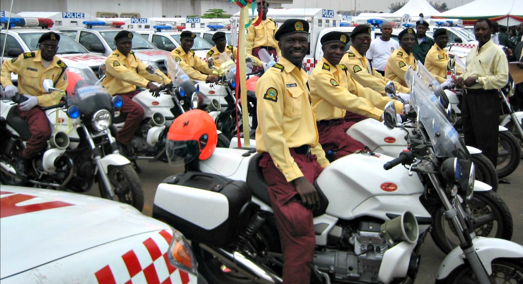 Lagos State Traffic Management Authority officials