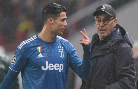 Cristiano Ronaldo, Maurizio Sarri