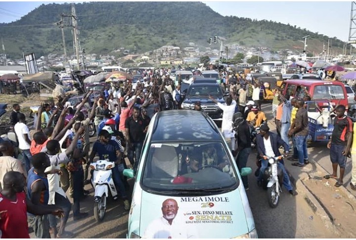 Dino Melaye and Muhammadu Buhari