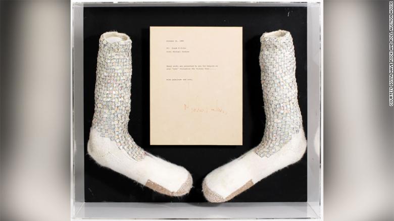 Michael Jackson moonwalk socks