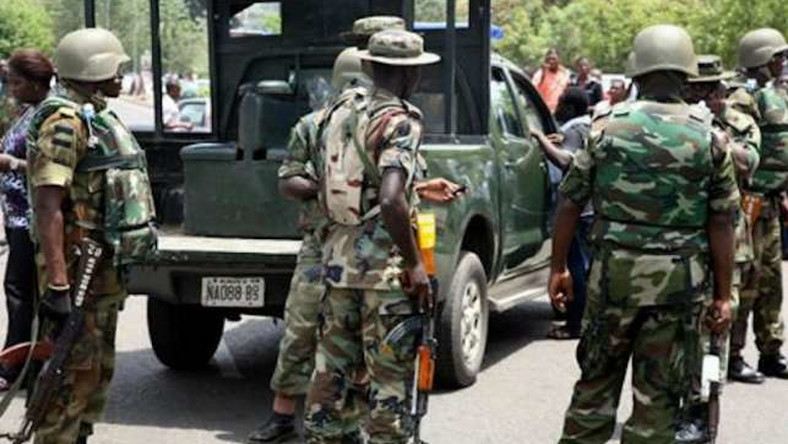 Fake soldiers in Lagos