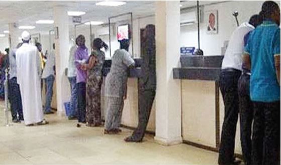 fraudster in banking hall