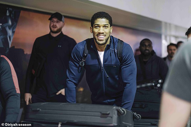 Anthony Joshua in Saudi Arabia