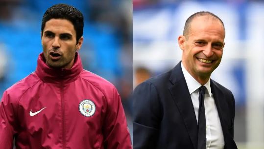 Mikel Arteta, Massimiliano Allegri 