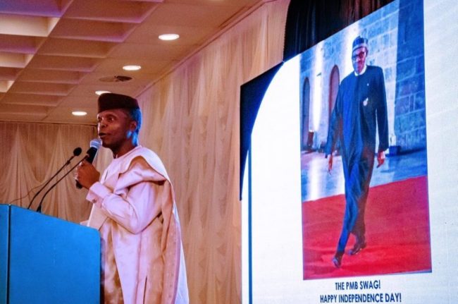 Osinbajo at State Banquest  Hall