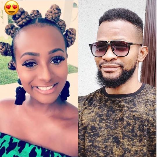 Uche Maduagwu and DJ Cuppy