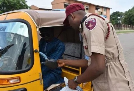 FRSC begins nationwide clampdown on motorcycles, tricycles without number plates