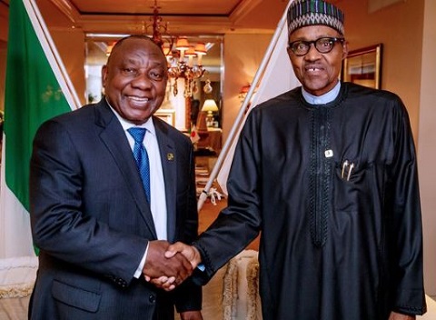 President Ramaphosa and President Buhari