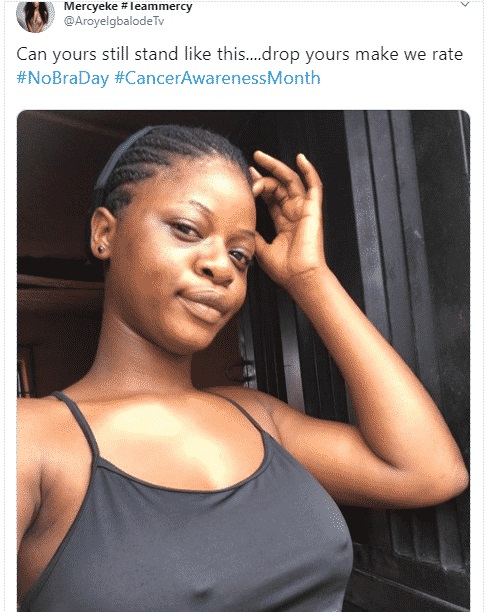 No bra day: Women ditched bras for breast cancer awareness