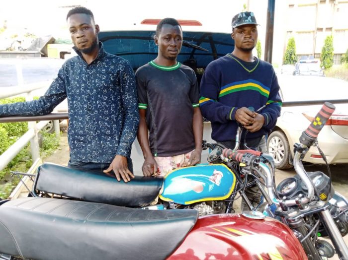 Okada robbers nabbed