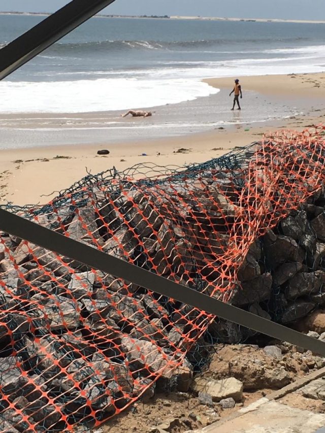 Corpse wash ashore at beach in Lagos