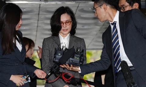 Wife of Former Justice Minister,Chung Kyung-shim