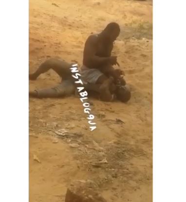 Nigerian men fight over a 15-year-old girl