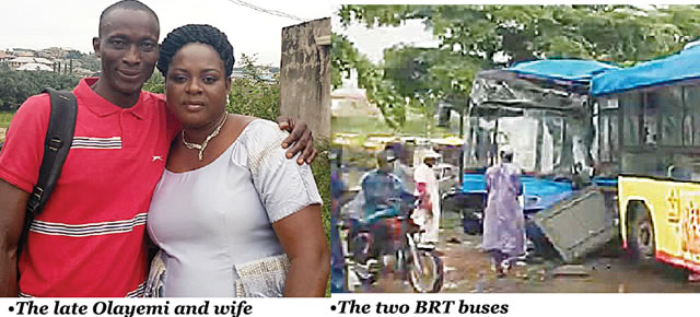 BRT driver killed