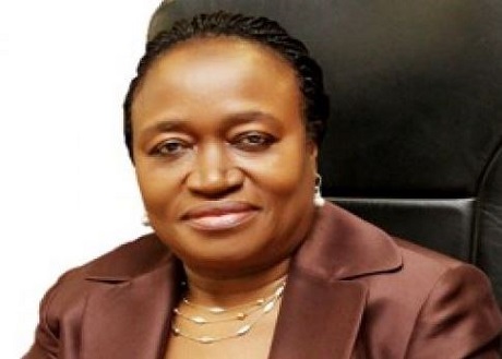 Former acting governor of Central Bank of Nigeria, Mrs Sarah Alade